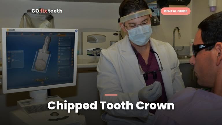 Chipped Tooth Crown: Repair, Replace, Cost & What to Do