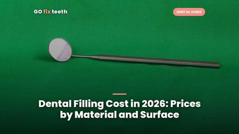 Dental Filling Cost in 2026: Prices by Material and Surface