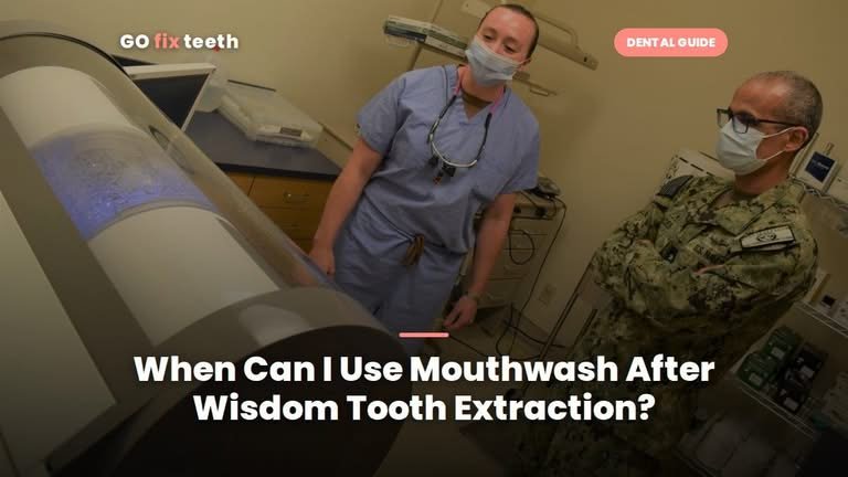When Can I Use Mouthwash After Wisdom Tooth Extraction?