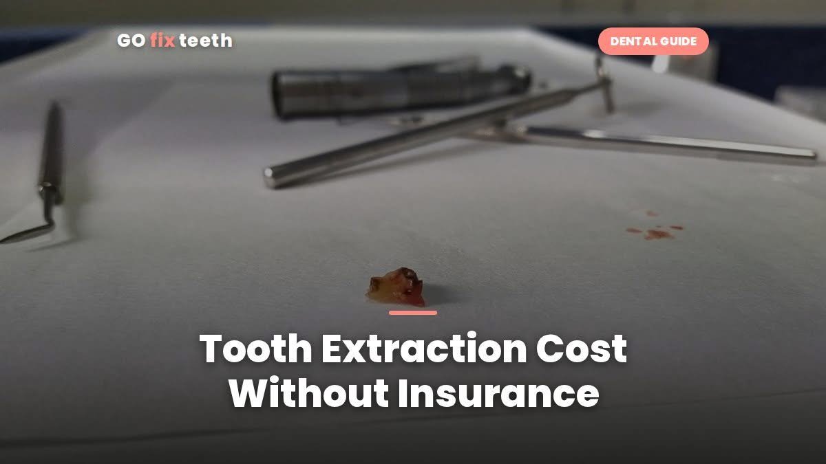 Tooth Extraction Cost Without Insurance (2026 US Prices)