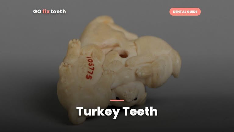 Turkey Teeth: What They Are, Risks, Costs and Fixes